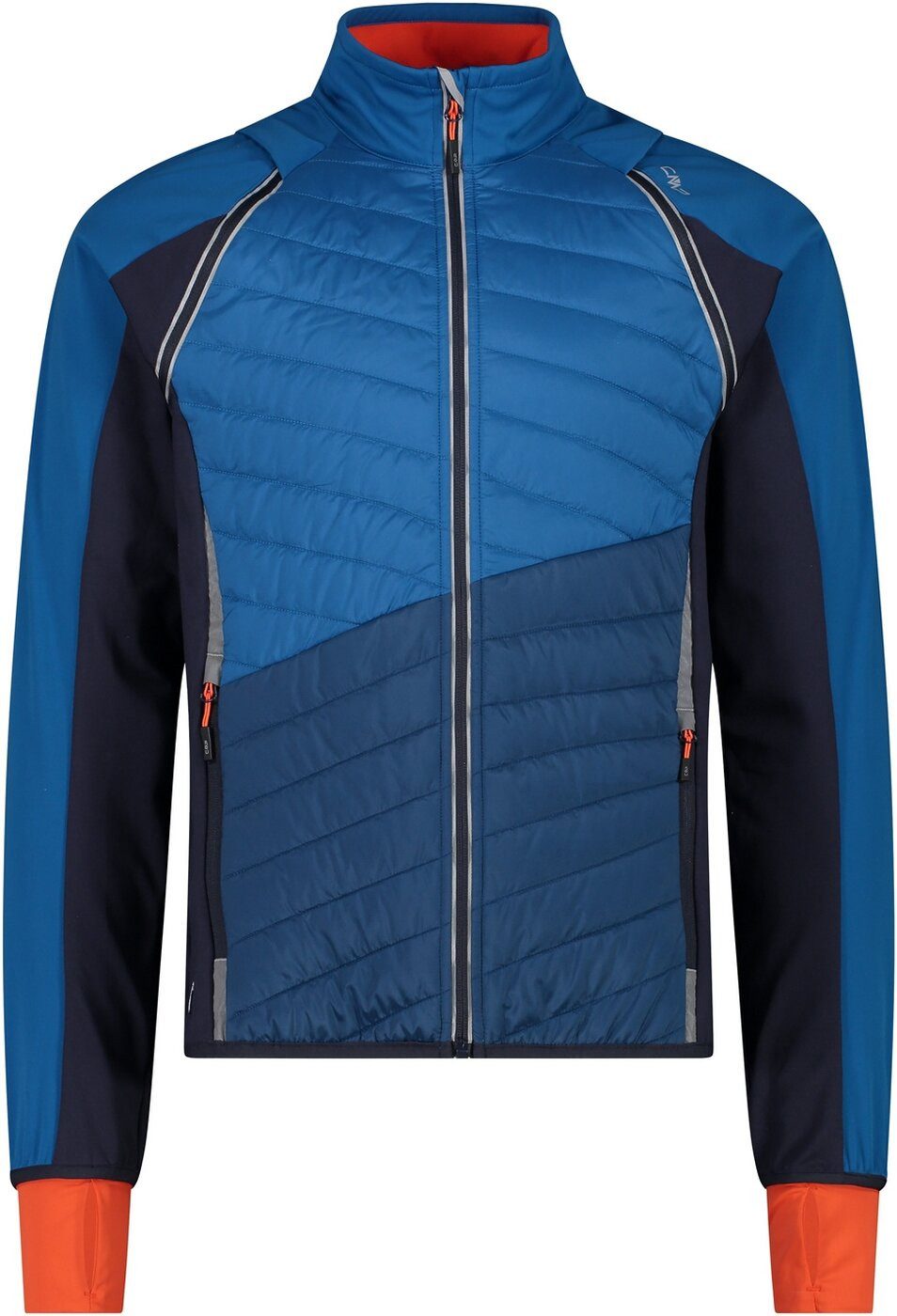 CMP Funktionsjacke MAN JACKET WITH DETACHABLE SLEEVES PACIFIC