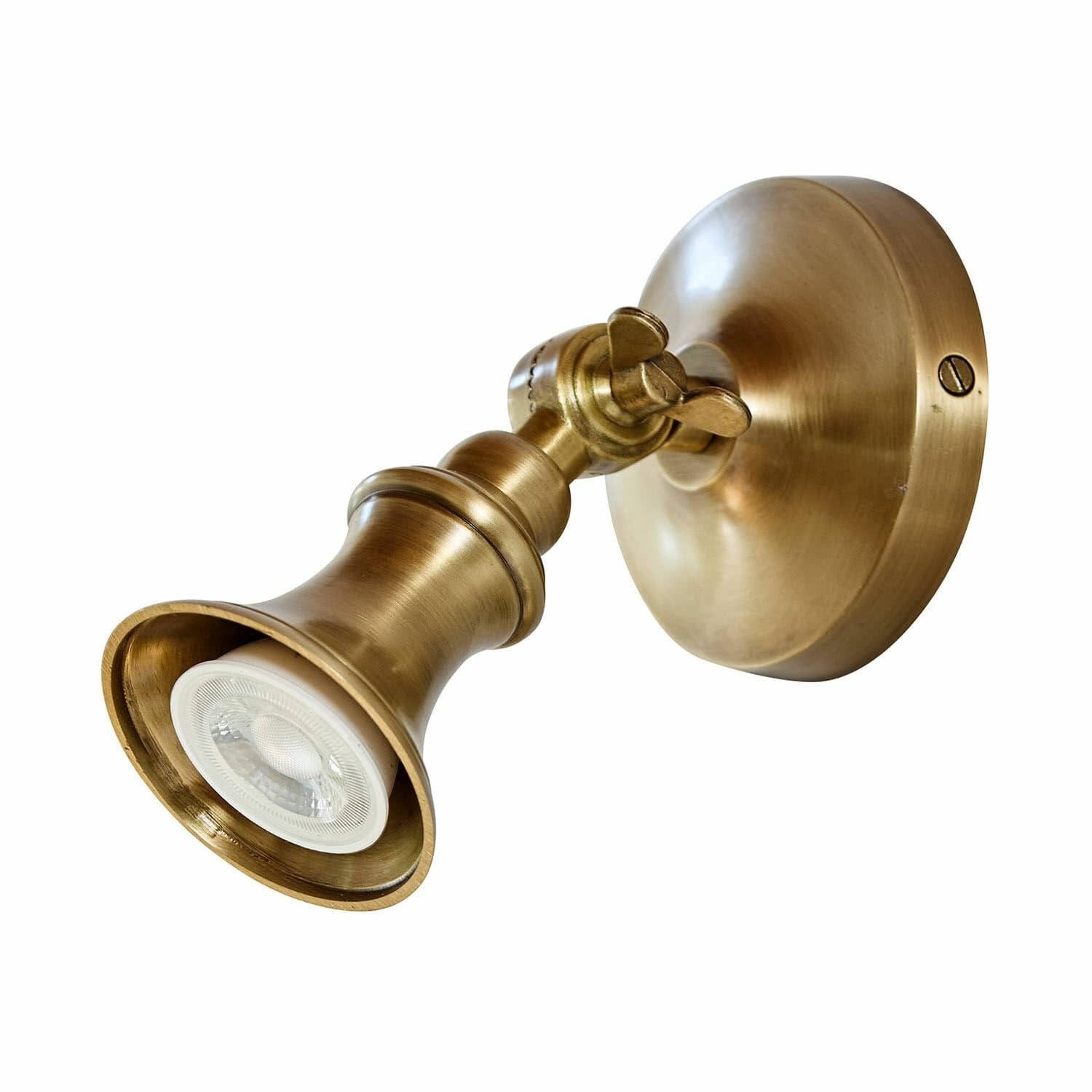 Mirabeau Wandleuchte Wandlampe Grilex antikmessing günstig online kaufen