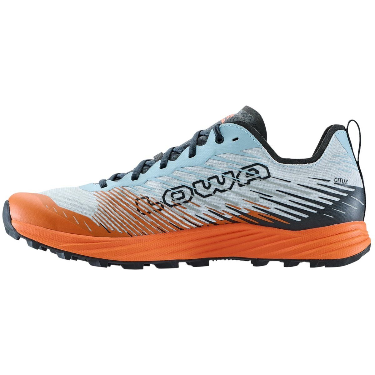 Citux (Synthetik, Leichtigkeit) nebelblau/orange Herren Laufschuh