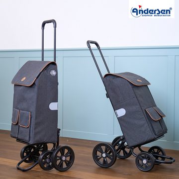 Andersen Einkaufsshopper Quattro Shopper mit Tasche Ipek MO in Salbei oder Schwarz