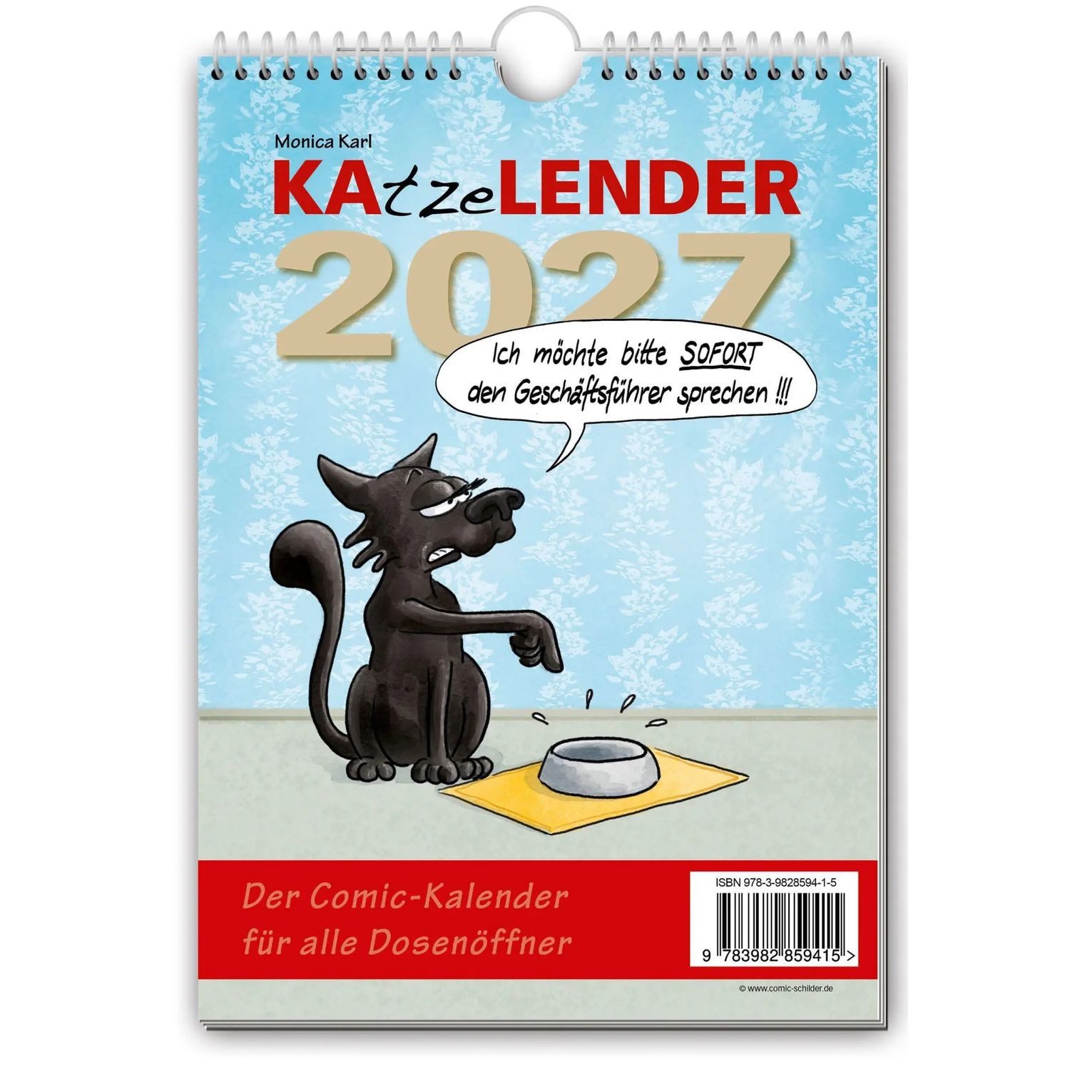 Wandkalender KAtzeLENDER 2027