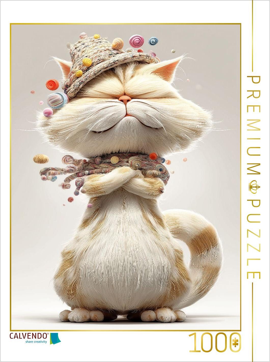 CALVENDO Puzzle CALVENDO Puzzle Ein Motiv aus dem Kalender Miau & Mauz, 1000 Teile Le, 1000 Puzzleteile