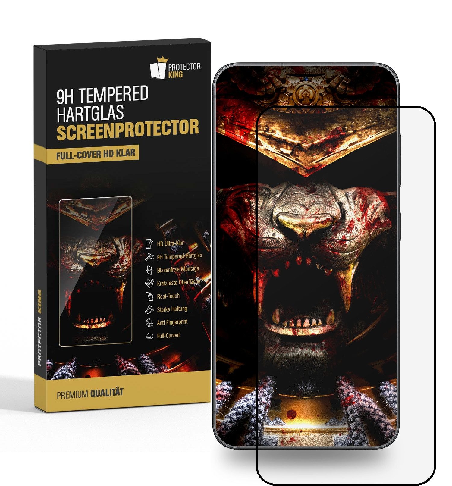 Schutzfolie 1x 9H Panzerglas für Huawei Pura 70 FULL COVER 3D KLAR echtes Tempered