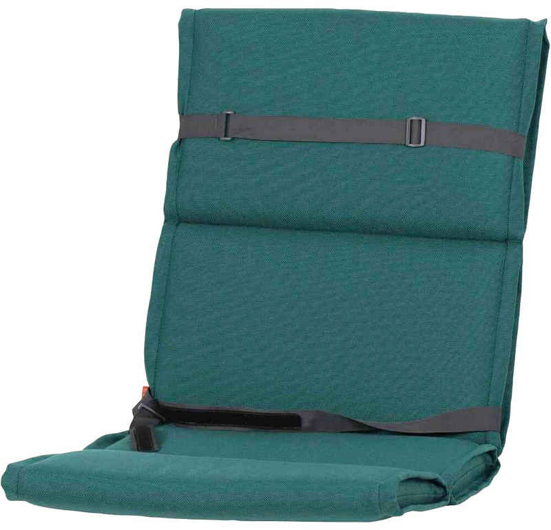 Siena Garden Sesselauflage Stella, flexible Haltebänder im Rücken, im Knick, BxT: 46x96 cm