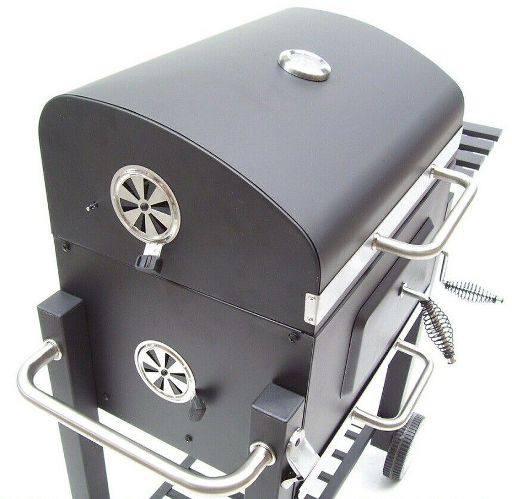 Apex Holzkohlegrill Grillwagen XXL Holzkohlegrill Holzkohle BBQ Grill Kohlegrill 56511