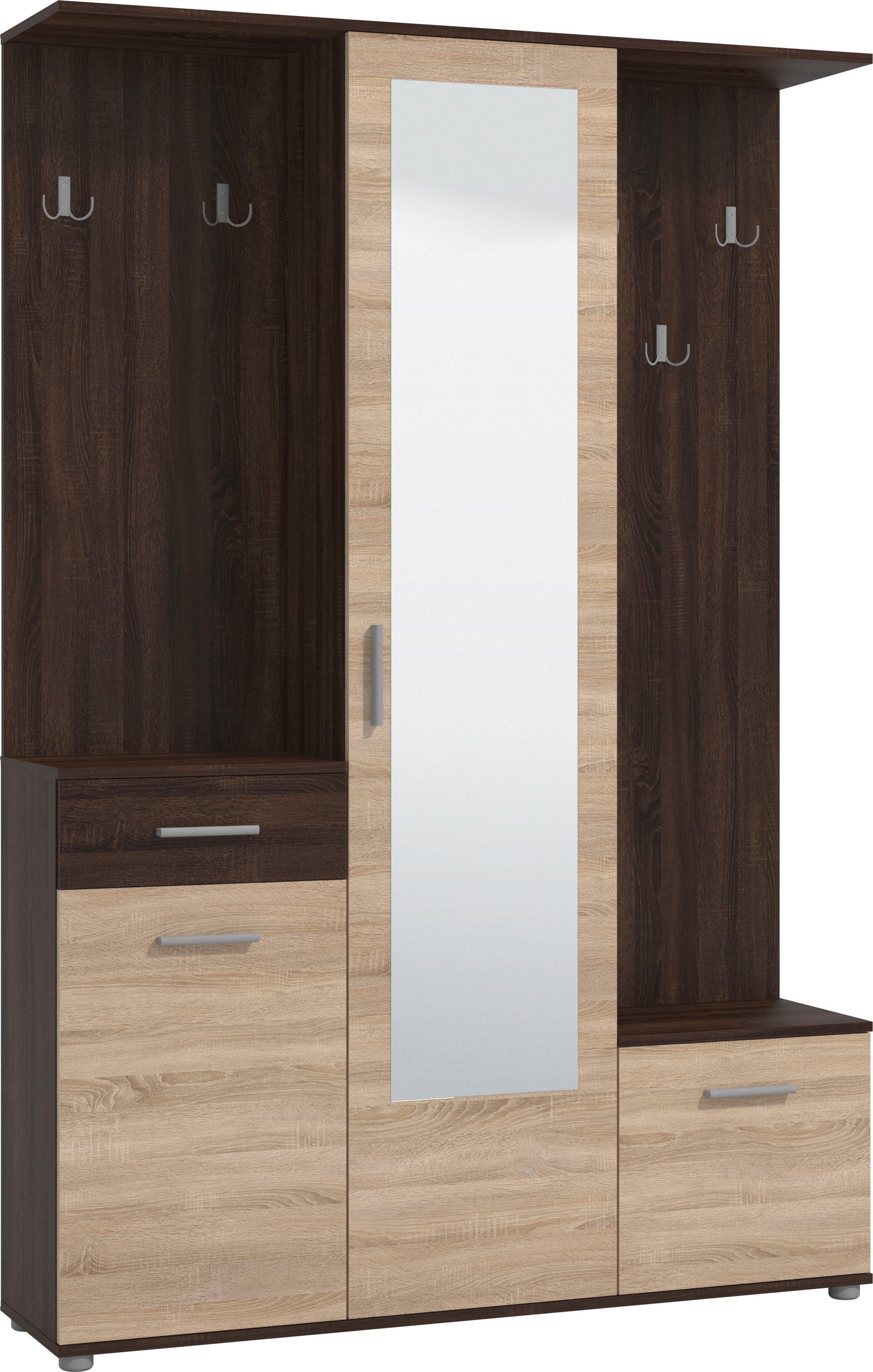 INOSIGN Kompaktgarderobe Martin Flurgarderobe, Dielenschrank, Flurmöbel, Br günstig online kaufen