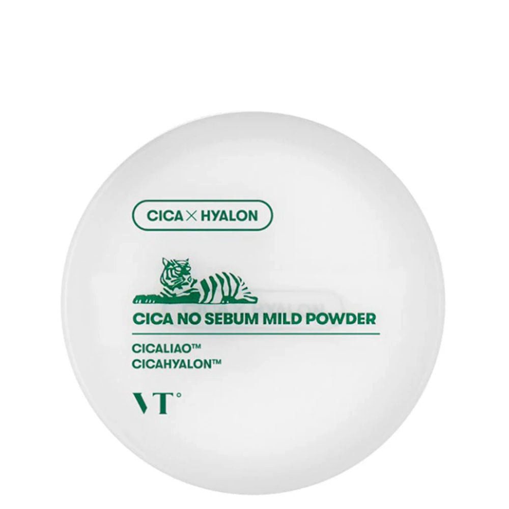 VT Cosmetics Foundation VT Cosmetics, Cica No Sebum Mild Powder – 5 g, Ultrafeines, talgabsorbierendes Cica-Puder