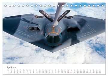 CALVENDO Wandkalender Kampfjets - Düsenjäger-Kalender (Tischkalender 2024 DIN A5 quer)