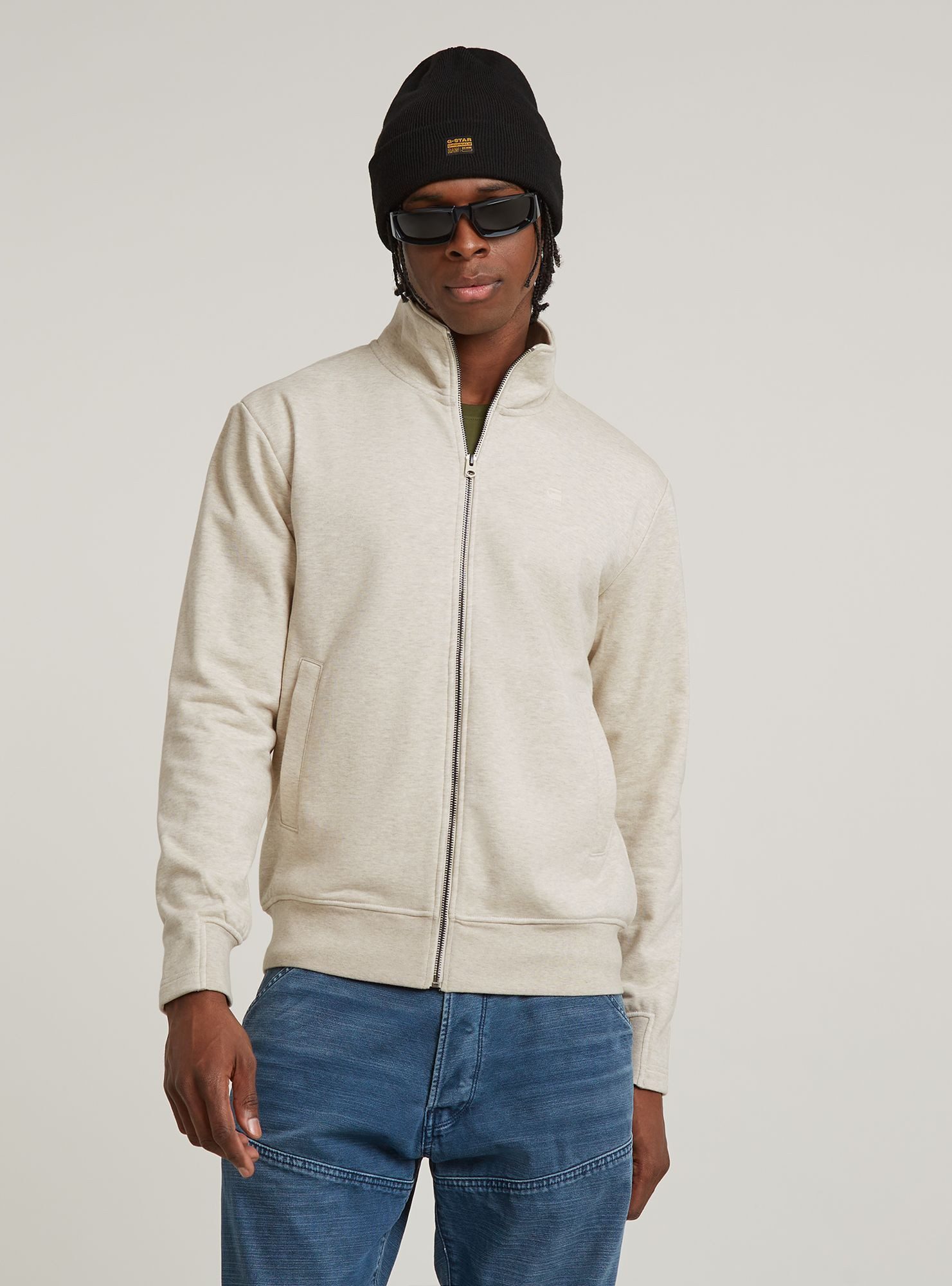 G-STAR Strickpullover Nifous Zip Thru Sweatshirt