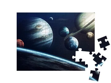 puzzleYOU Puzzle Planeten des Sonnensystems, NASA, 48 Puzzleteile, puzzleYOU-Kollektionen Planeten