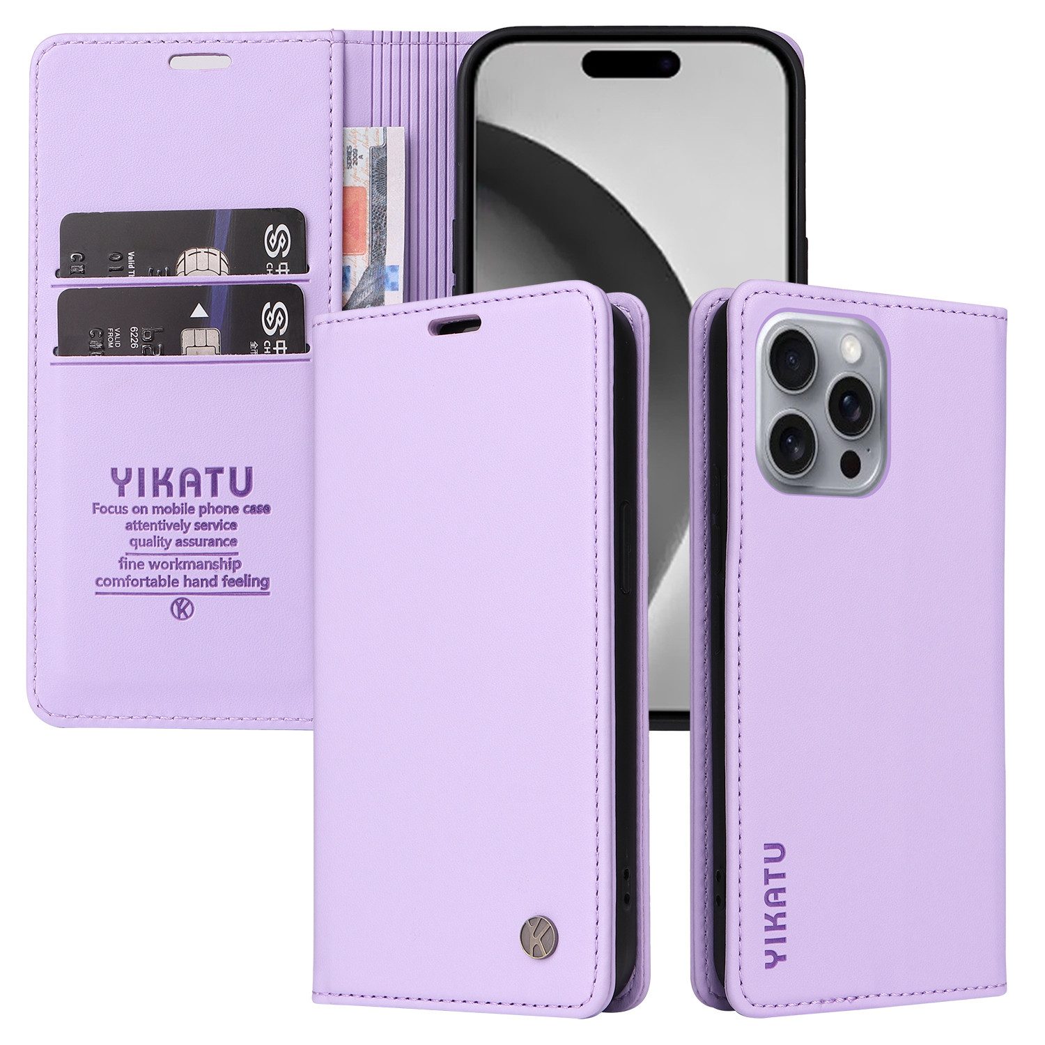 trends for living Handyhülle Handy Hülle Case Cover für iPhone Modelle Leder Magnet Schutzhülle