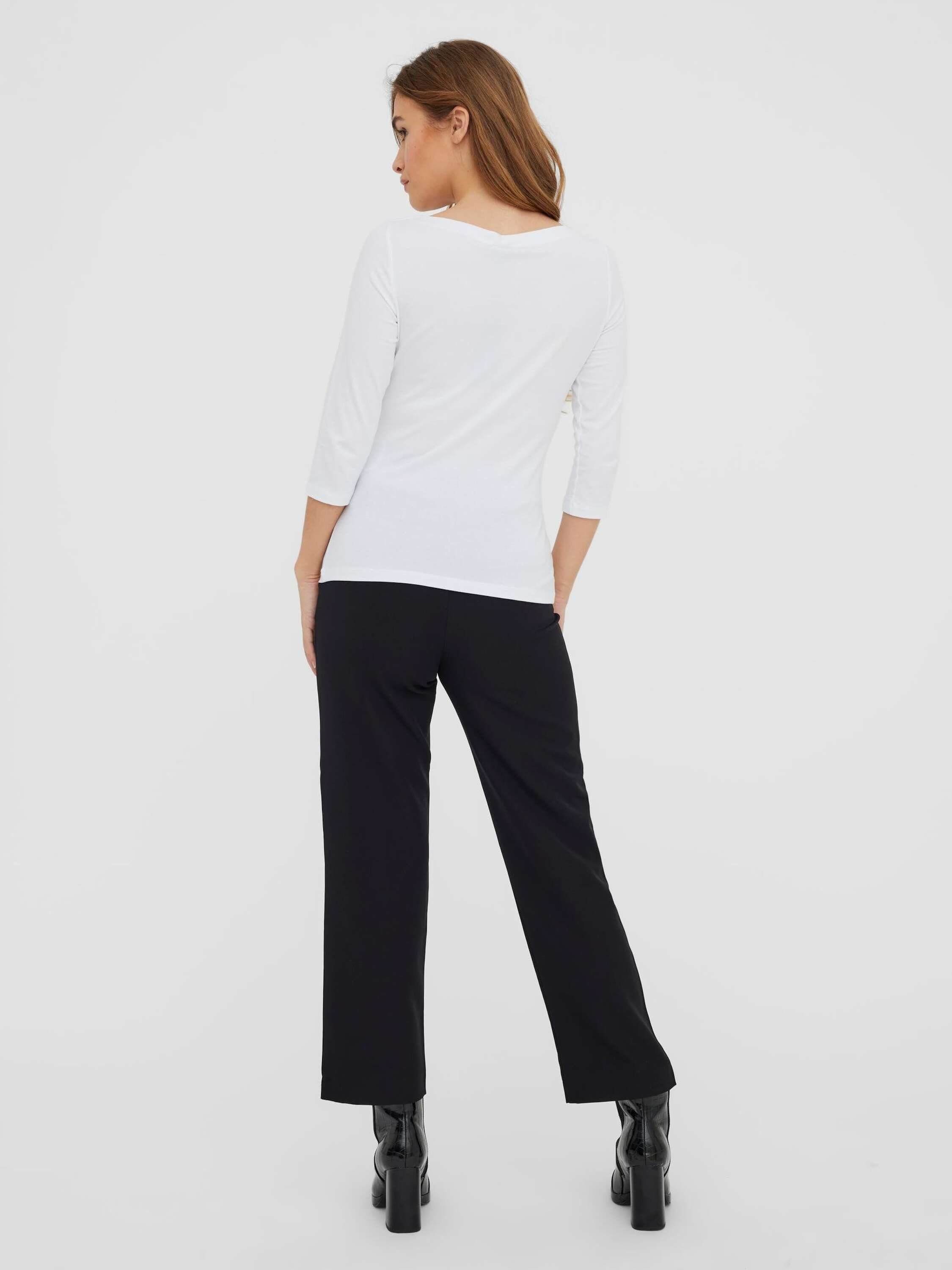 Vero Moda 3/4-Arm-Shirt Panda (1-tlg) Plain/ohne Details – Bild 3 von 5
