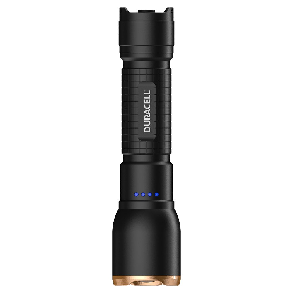 Duracell LED Taschenlampe DF750R, aufladbar USB-C in & out