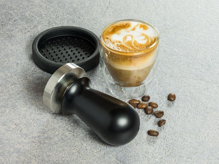 Edition, Espresso Verdichter, Barista - Bar Premium, Tamper Stempel Buddy´s Kaffee Edelstahl, rostfreier Buddy's