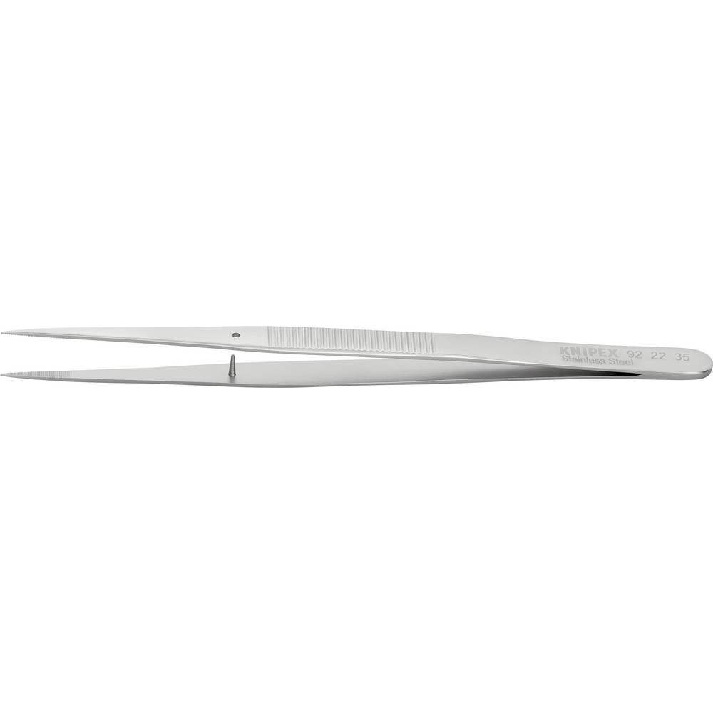 Knipex Pinzette Präzisionspinzetten mit Führungsstift spitze Form 92 22 35