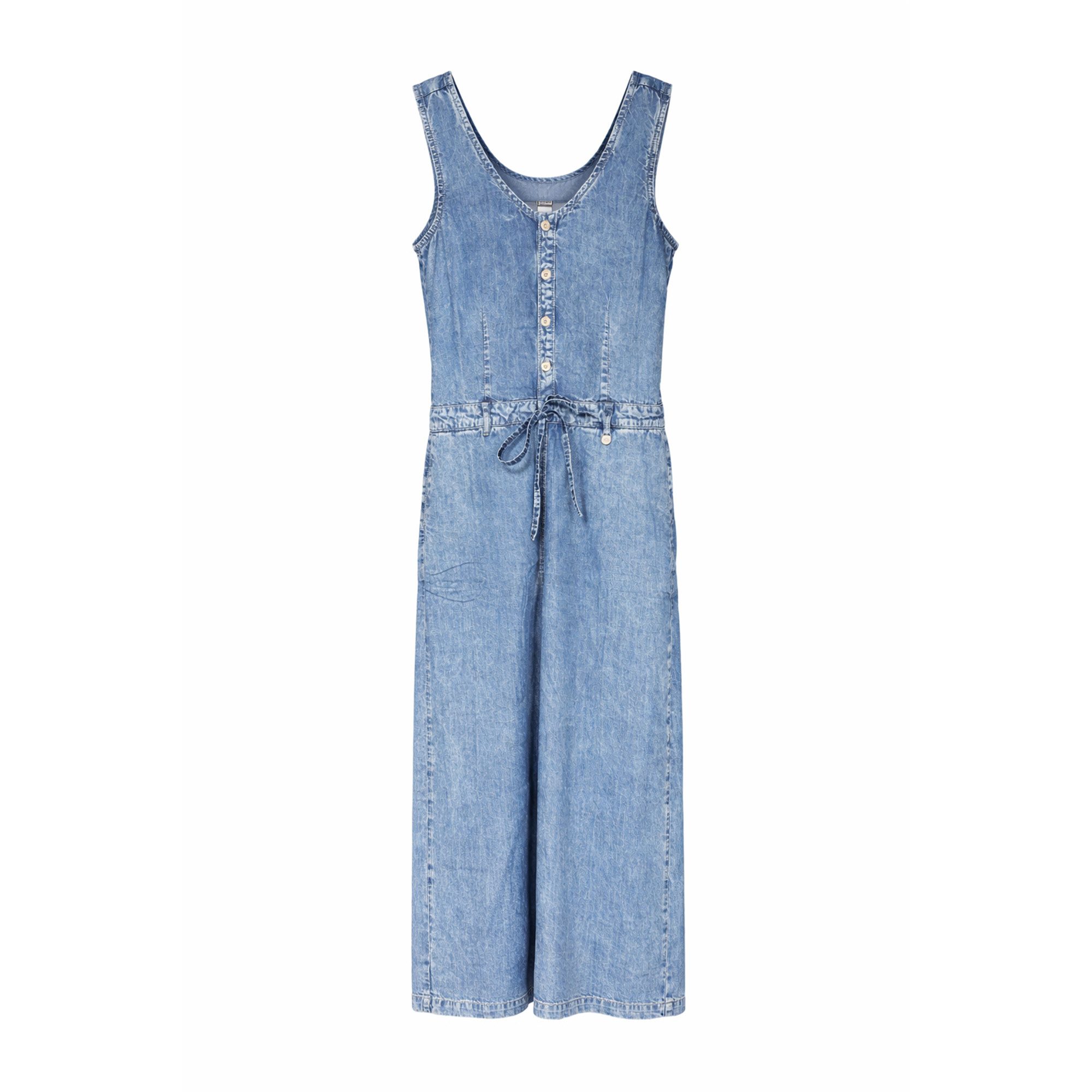 GANG Jumpsuit 94BAMBOLINA wide fit - sandy midblue