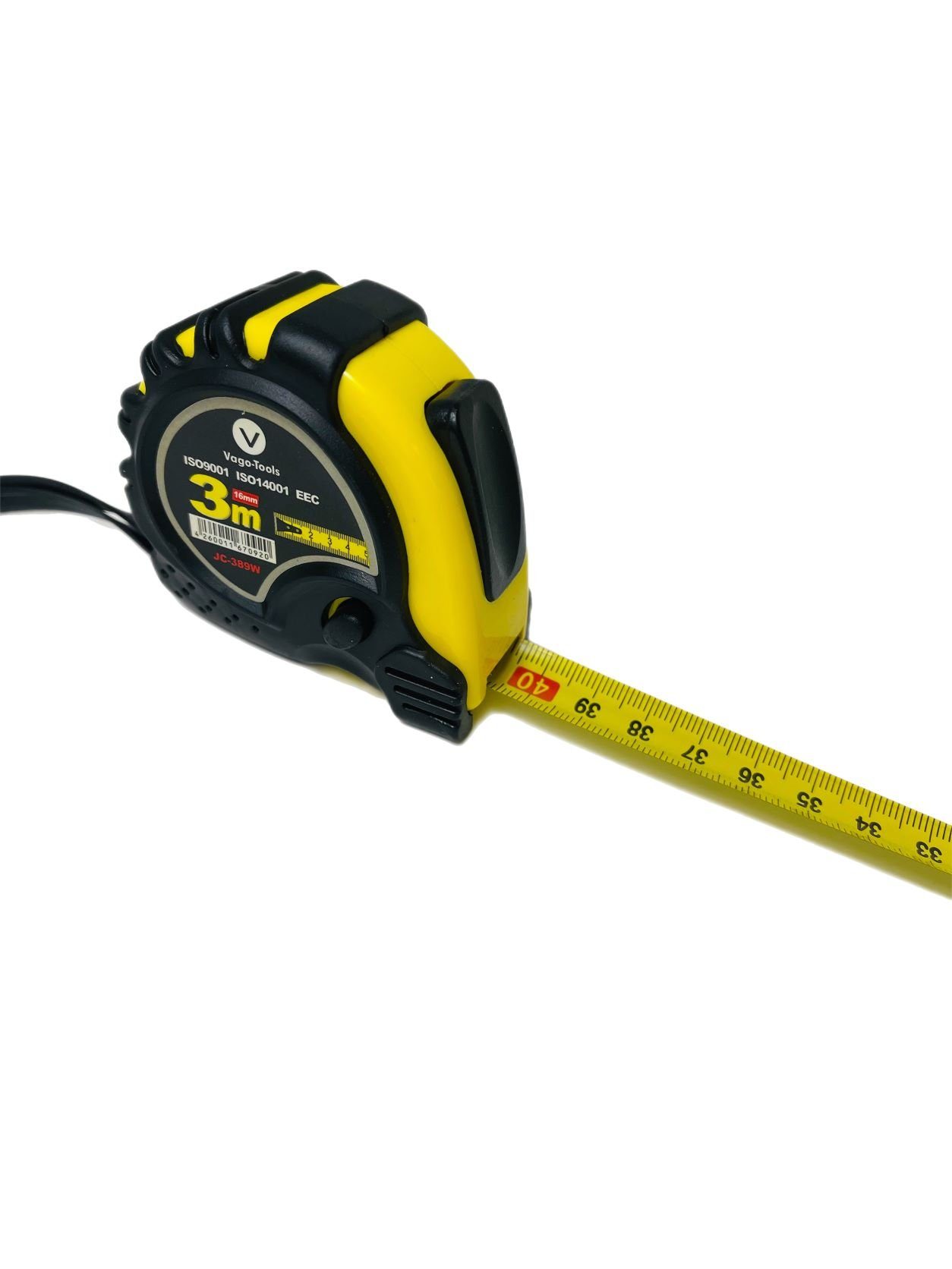 VaGo-Tools Maßband 1x Maßband Messband 3m Rollband m. zwei Stopknöpfe