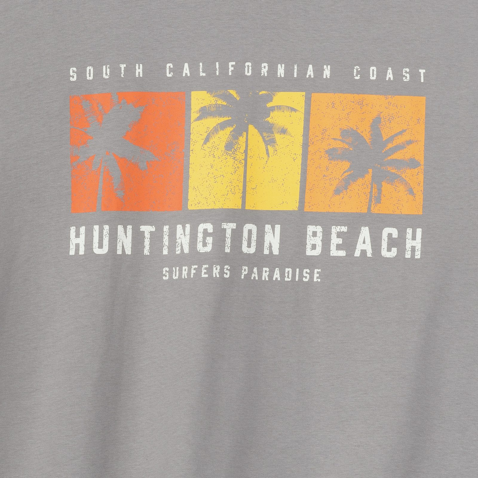Calm Beach Muscleshirt Calm Beach Übergrößen Tanktop grau Huntington Beach günstig online kaufen