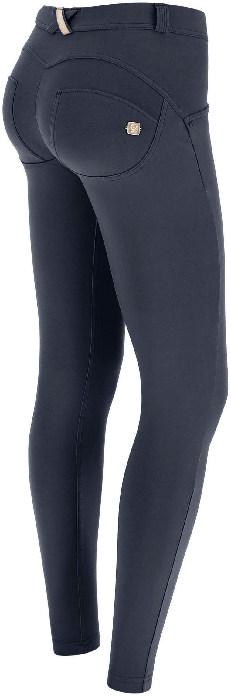 Freddy Jeggings Passform blue für WRUP1RC001ORG navy mit die Elasthan perfekte