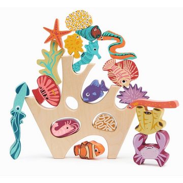 Tender Leaf Toys Stapelspielzeug Stapelspiel Korallenriff Lernspiel Holzspielzeug