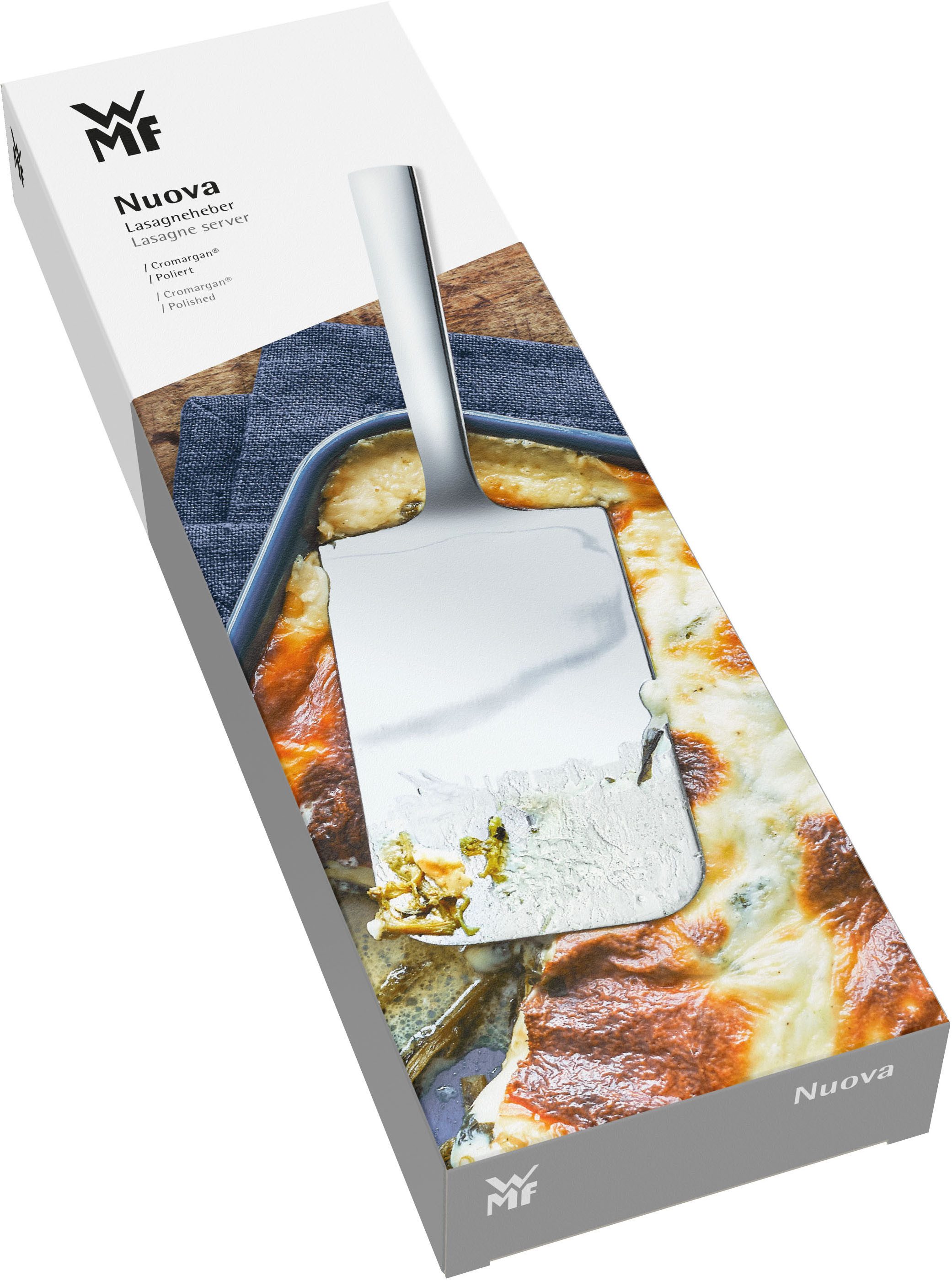 WMF Küchenschaufel Nuova, Lasagneheber, Pizzaheber, Cromargan Edelstahl, Geschenkverpackung