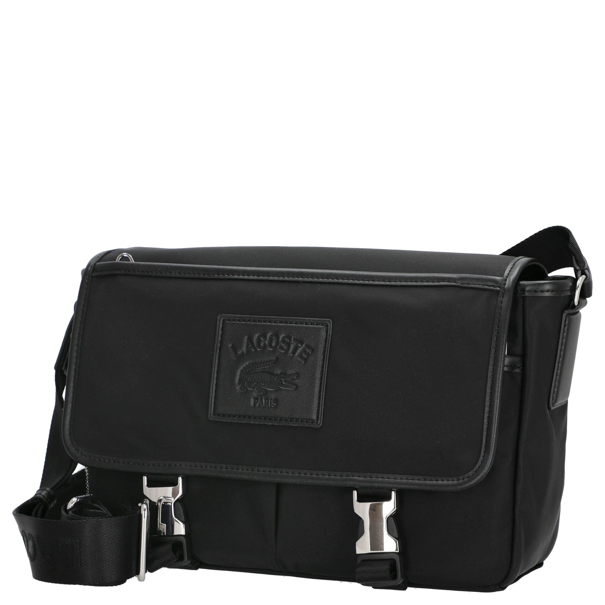 Lacoste Umhängetasche Messenger Bag - Umhängetasche 30.5 cm (black)