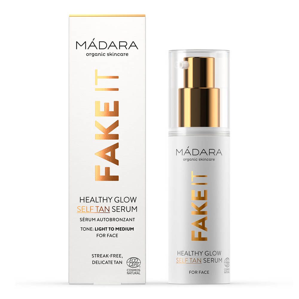 Madara Selbstbräunungscreme FAKE IT - Selbstbräunungsserum Gesicht 30ml