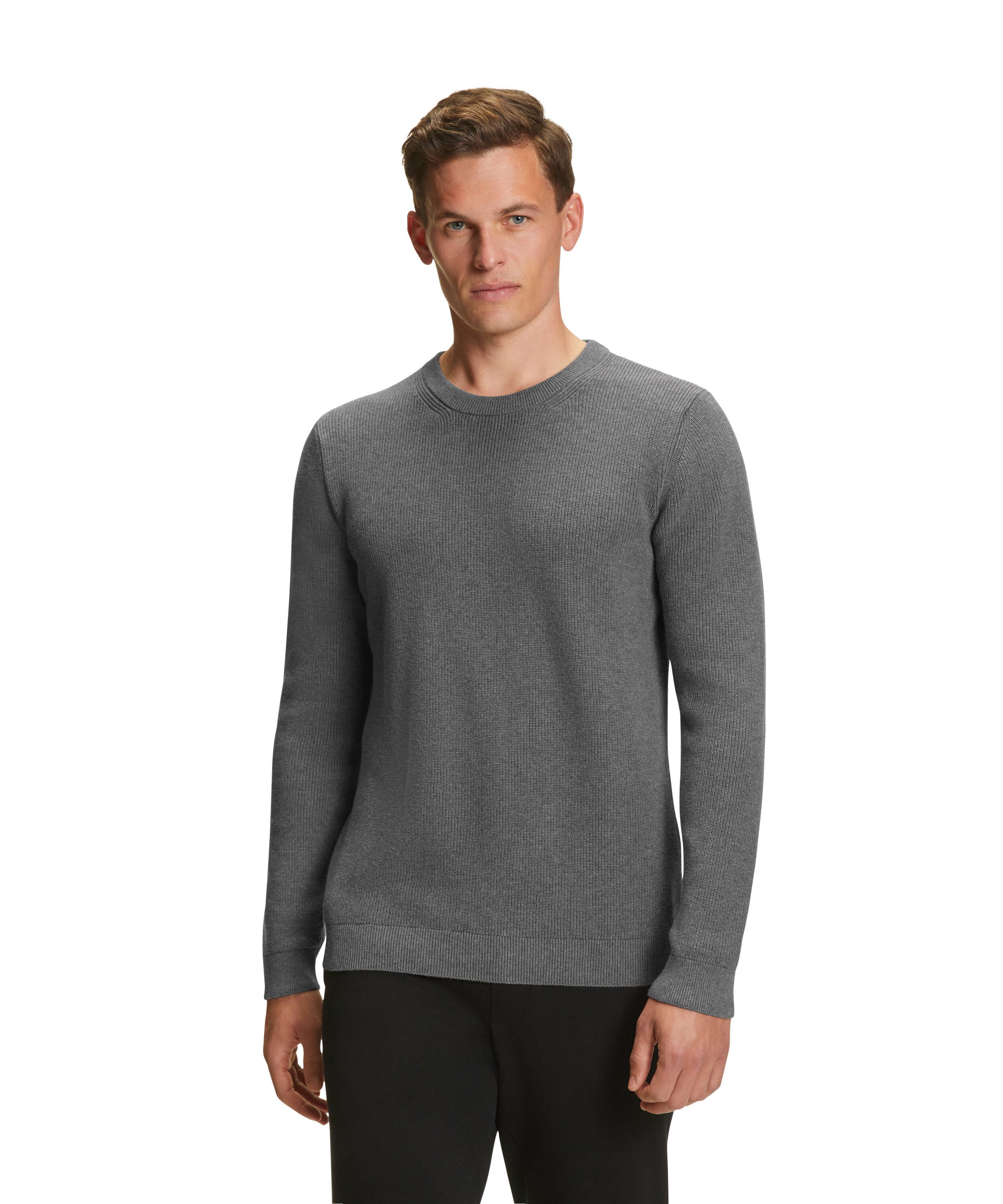 Strickpullover Pullover mit Bio-Baumwolle