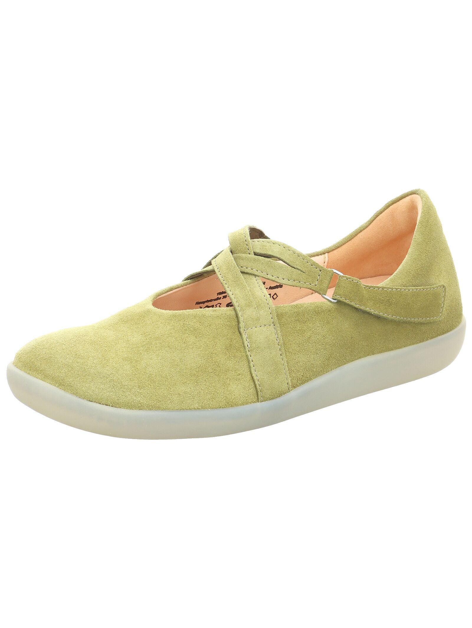 Think! Ballerinas Veloursleder Slipper