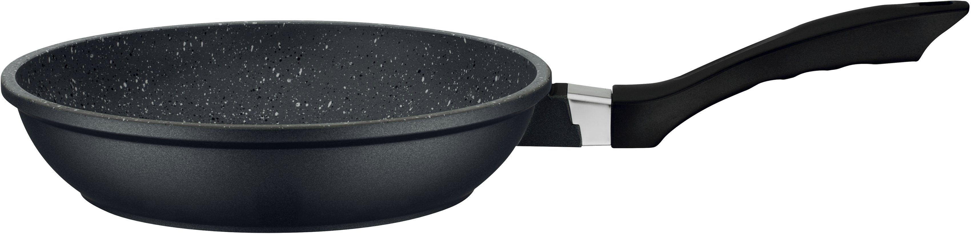 GSW Bratpfanne Gourmet Granit, Aluminiumguss (1-tlg), mit VITAFLON® GRANIT Antihaft-Versiegelung, Induktion | Bratpfannen