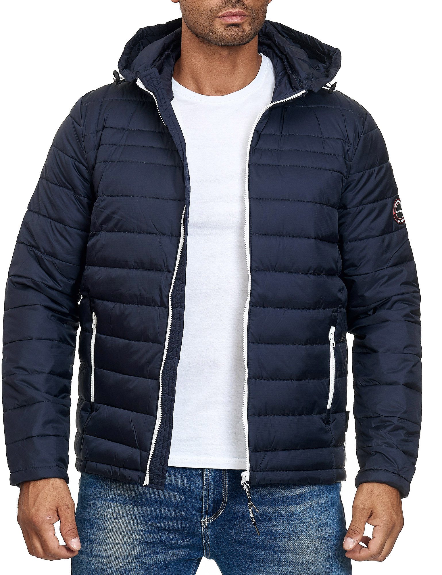Indicode Allwetterjacke Übergangsjacke Herren - Lascelles - Abtrennbare Kap günstig online kaufen