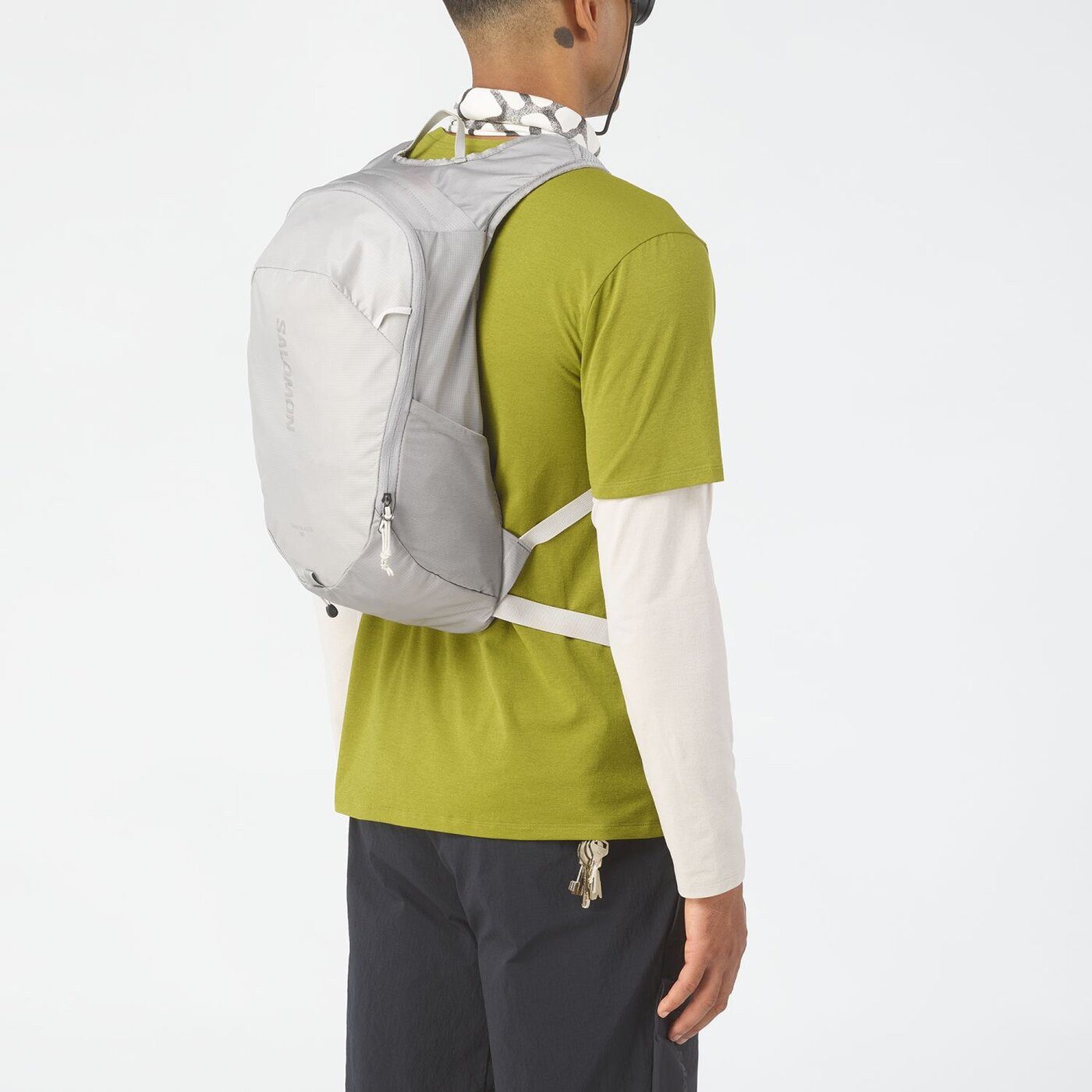 Salomon Beuteltasche TRAILBLAZER 10 Cloudburst/PALOMA/SILVER CLOUDBURST/PALOMA/SILVER CLOUD