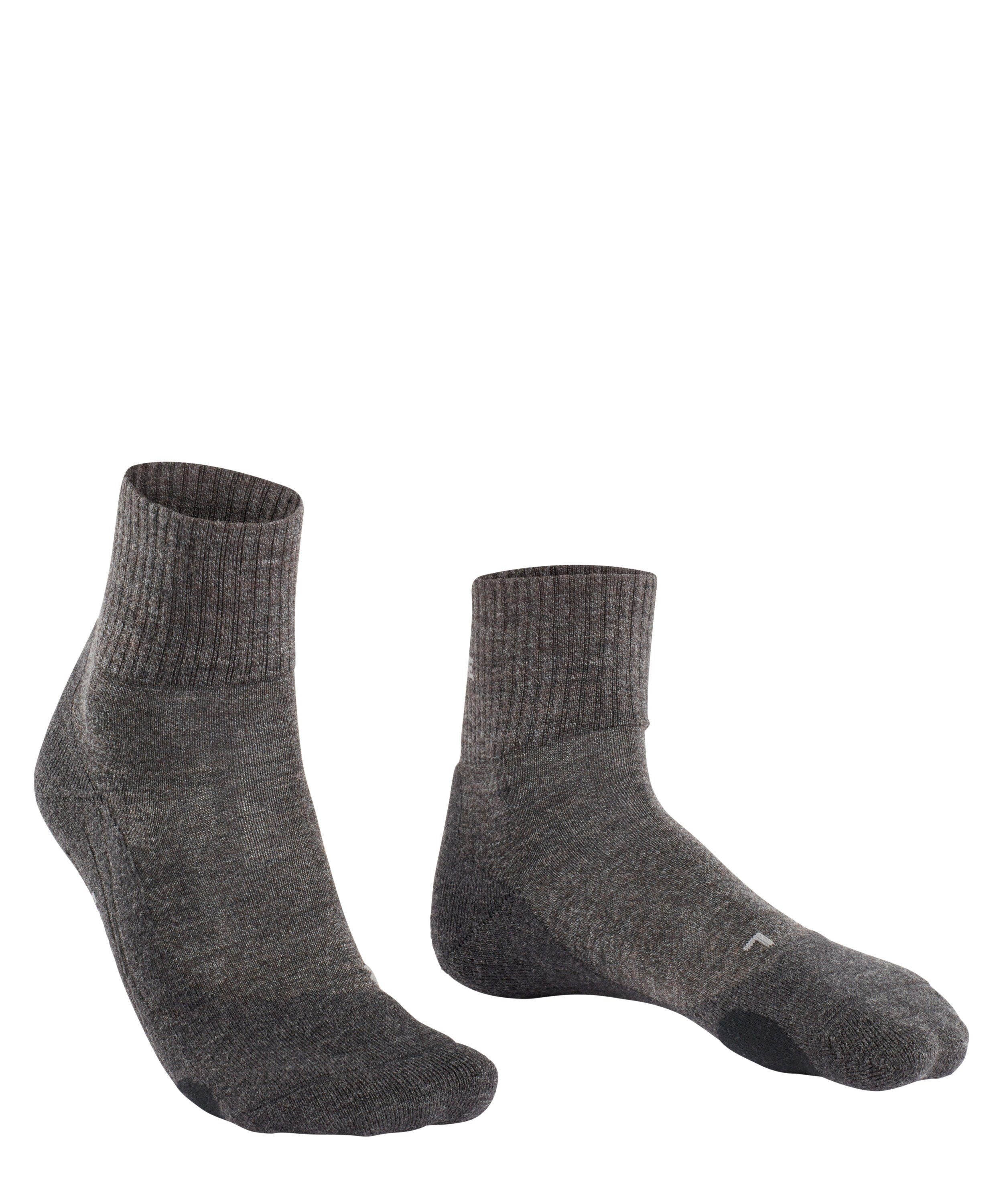 FALKE Kurzsocken TK2 Explore Wool Short Kurzsocken (1-Paar) Hoher Komfort im Mittelgebirge