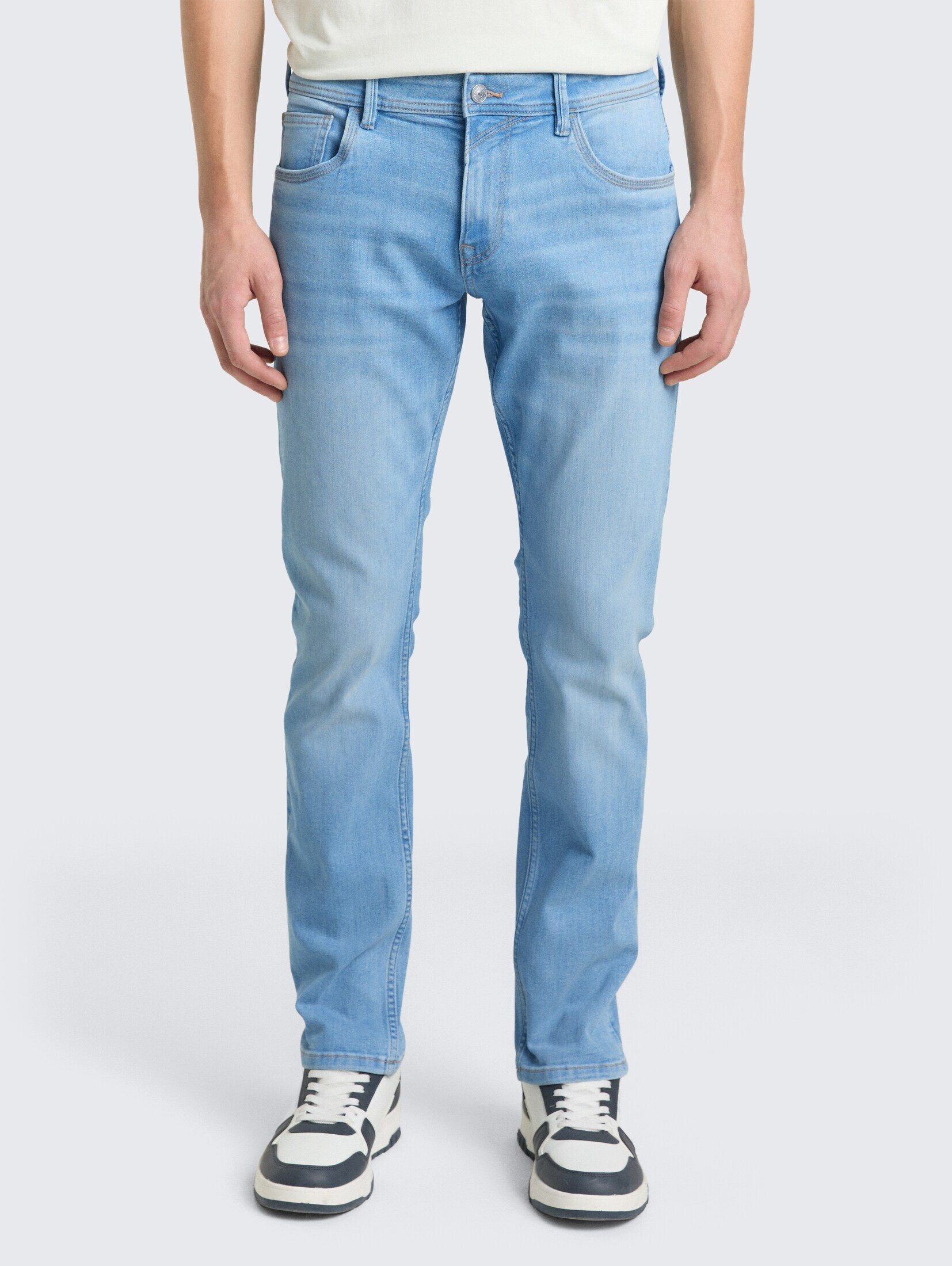 TOM TAILOR Denim Straight-Jeans Jeanshosen TTAEDAN STRAIGHT Jeans günstig online kaufen