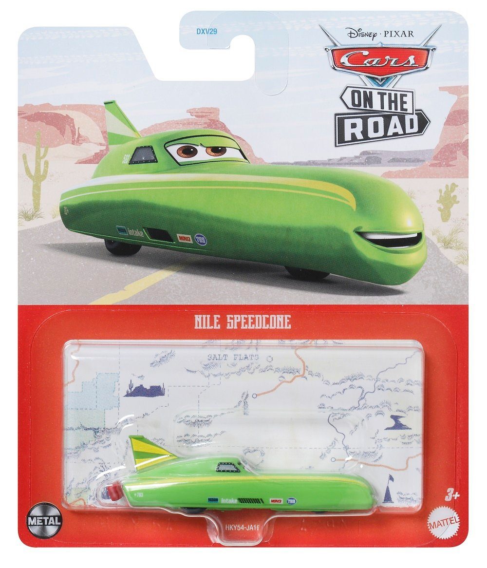 Cars Disney Nile Cast Fahrzeuge Style Die Disney Spielzeug-Rennwagen 1:55 Mattel Cars Racing Auto Speedcone