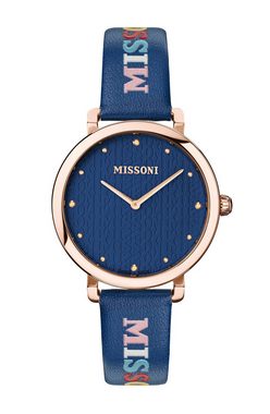 Missoni Schweizer Uhr Lettering