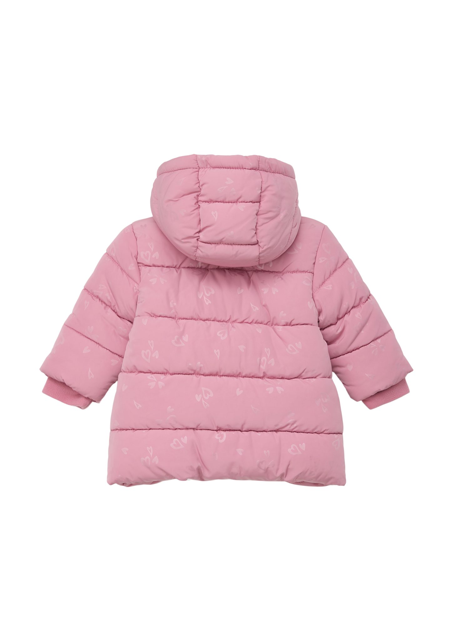 s.Oliver Langmantel Steppmantel mit Allovermuster Schleife günstig online kaufen