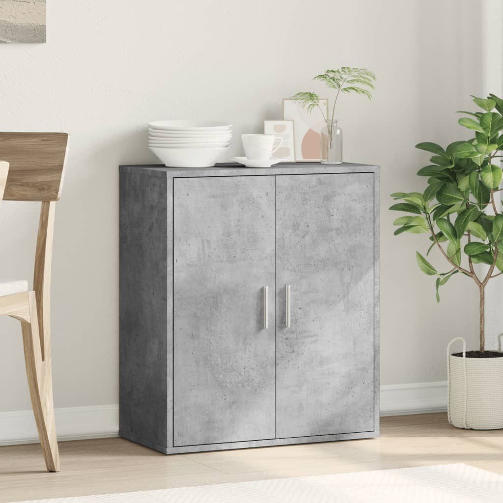 vidaXL Sideboard Sideboard Betongrau 79x38x80 cm günstig online kaufen