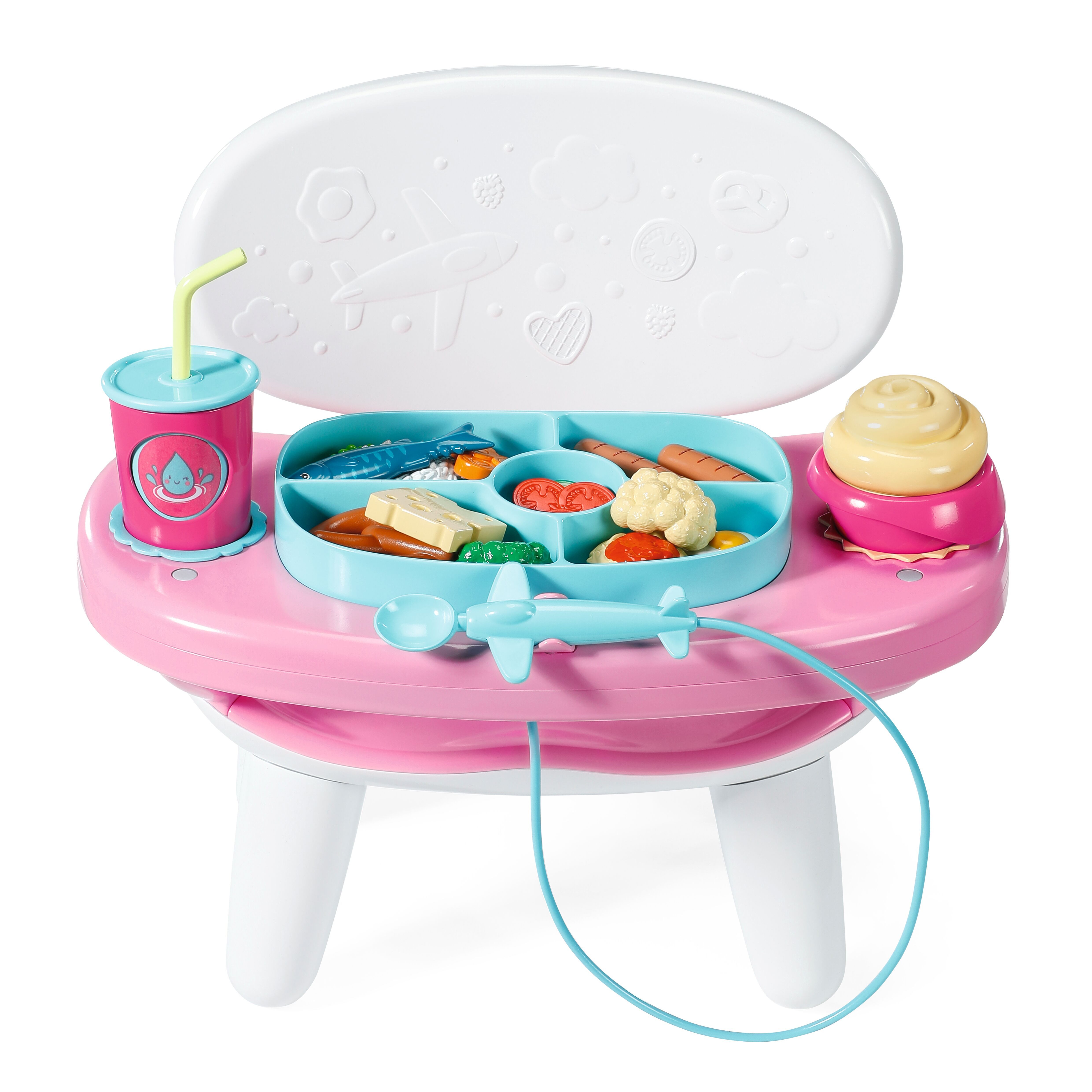 Baby Born Puppentisch Füttertisch, mit Licht, Sound und Zubehör
