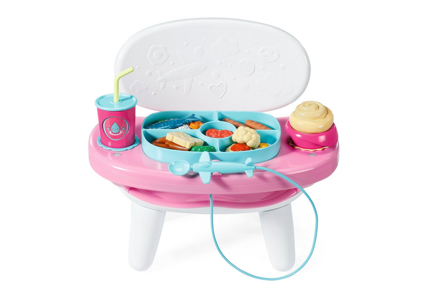 Baby Born Puppentisch Füttertisch, mit Licht, Sound und Zubehör