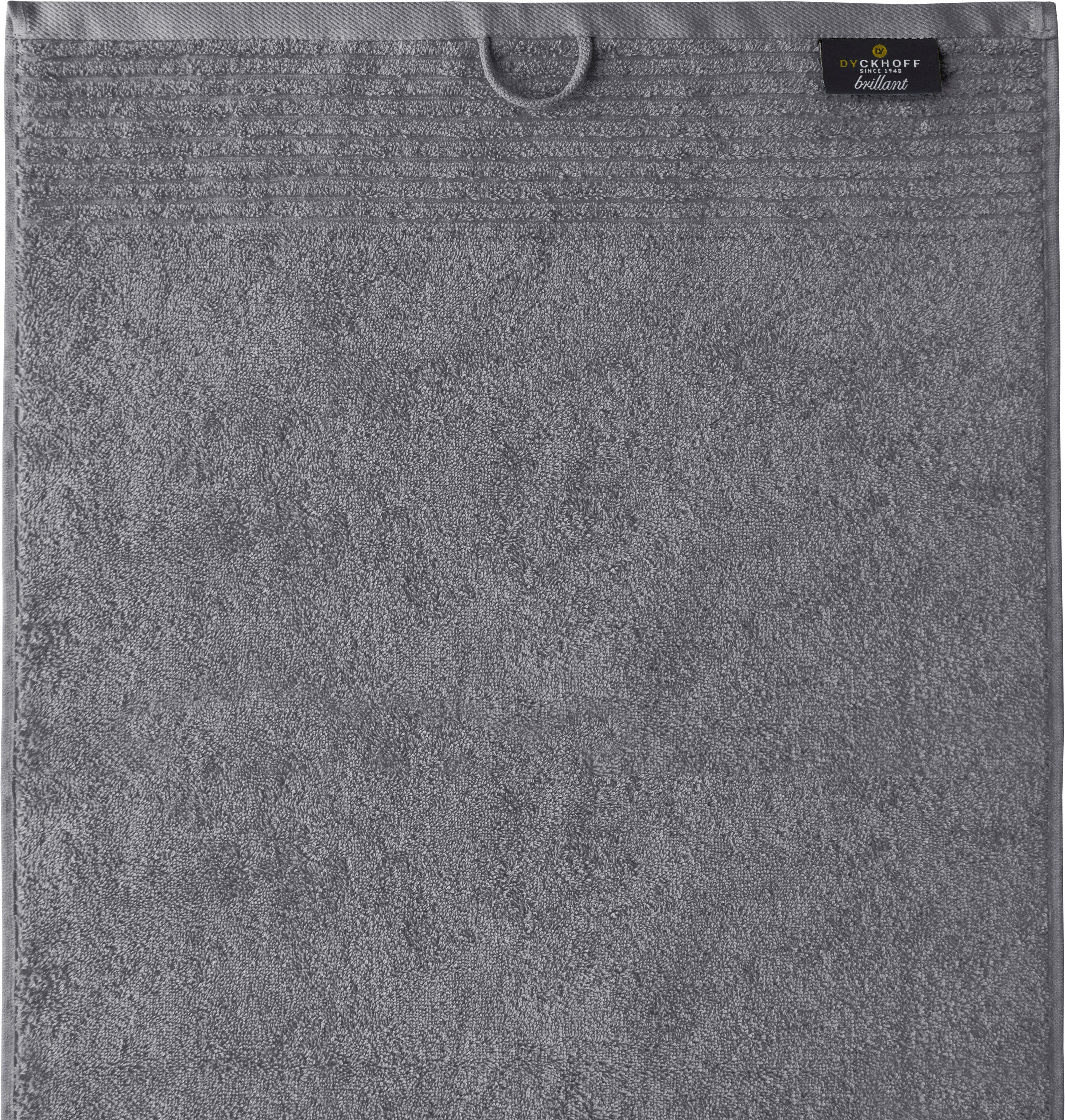 Dyckhoff Handtücher Handtuch-Set BRILLANT 2-tlg., Baumwolle, 50x100 cm, Frottier (Packung, 2-St), Baumwolle