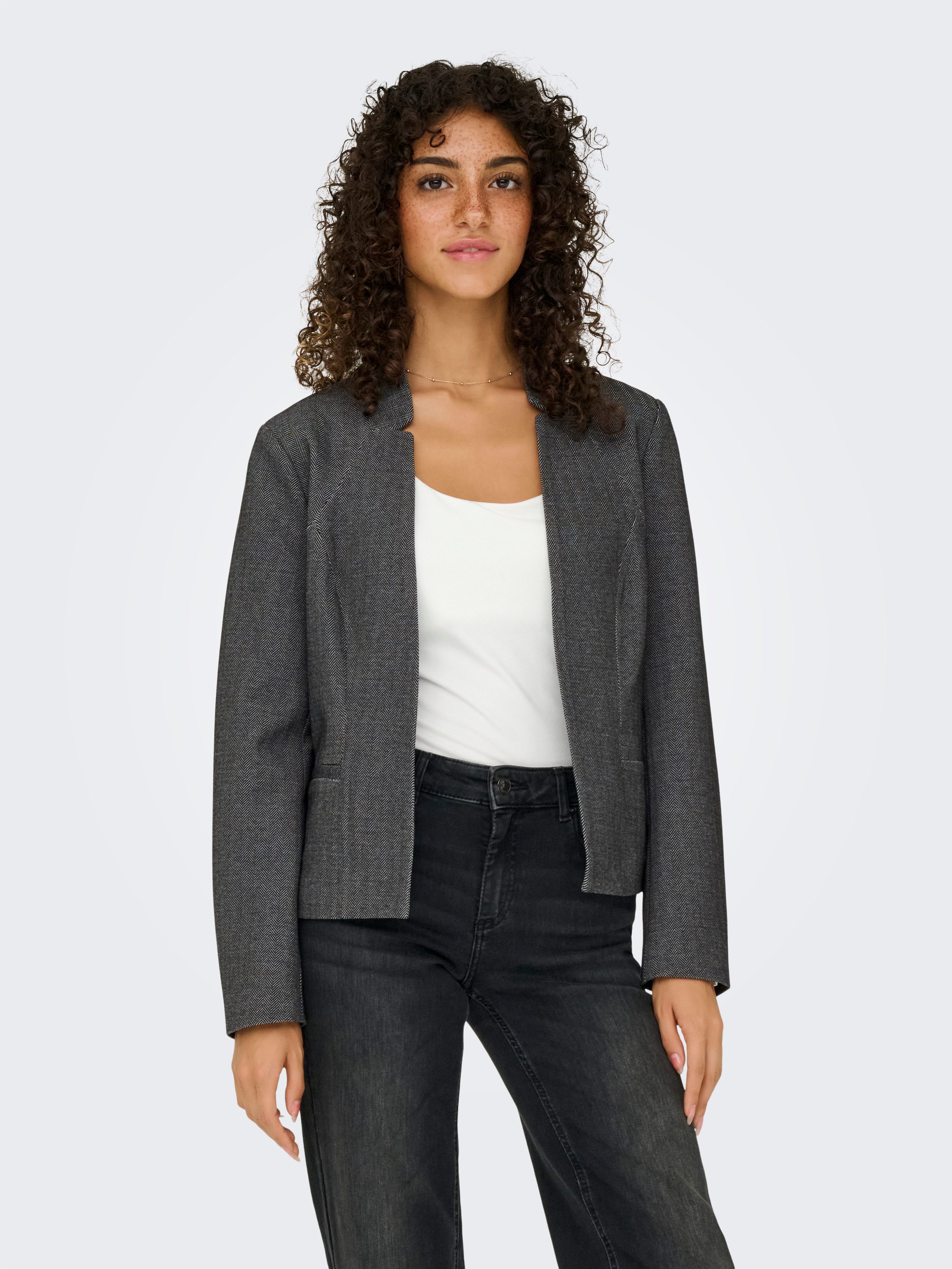 ONLY Kurzblazer ONLADDY L/S HARRINGBONE BLAZER CC TLR günstig online kaufen