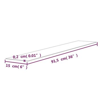 vidaXL Wandpaneel Wandpaneele Holzoptik Braun PVC 2,06 m²