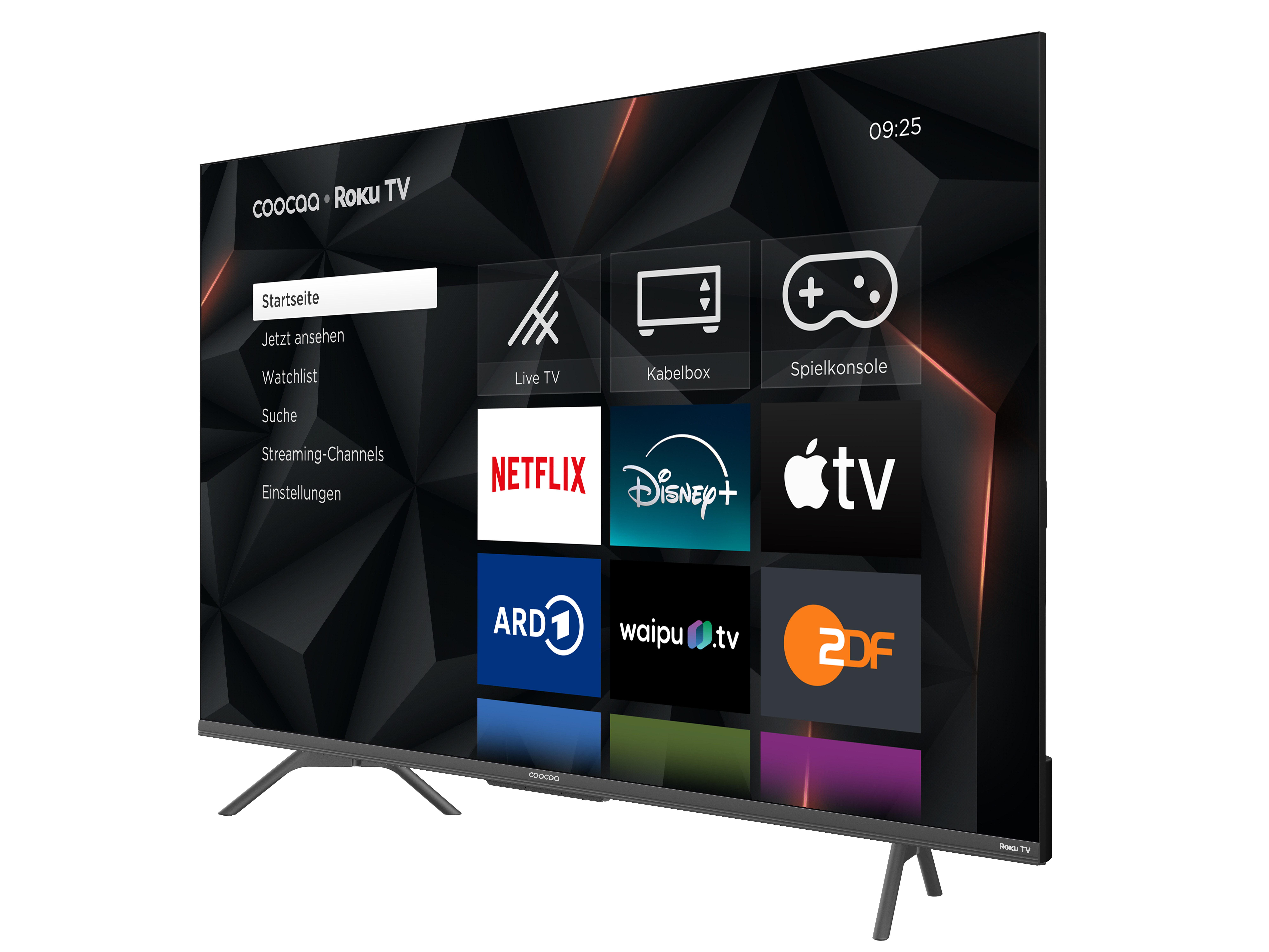 Coocaa 43CRUG50Z LED-Fernseher (108 cm/43 Zoll, HDR, Roku TV, HDR)