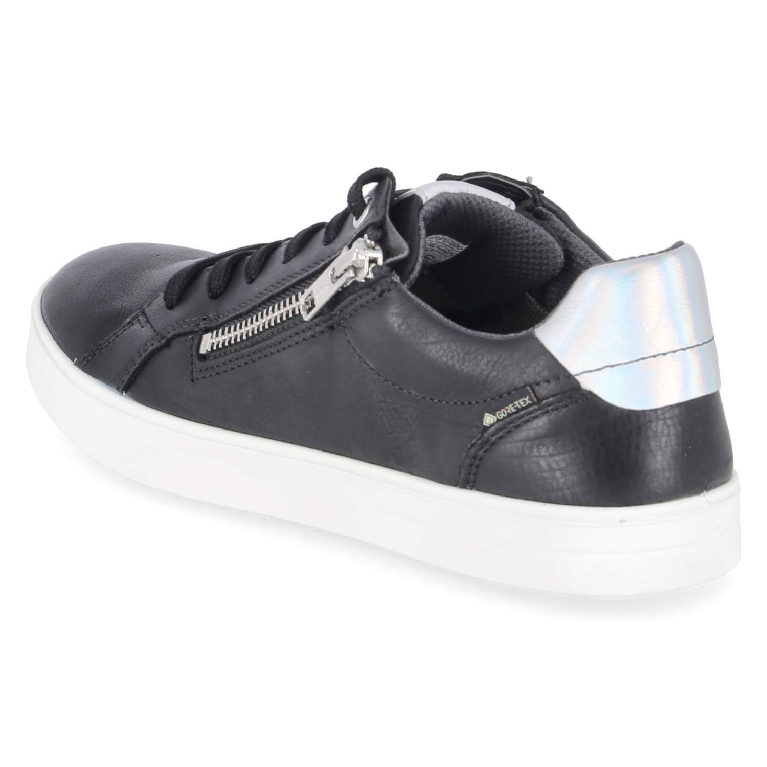 Superfit Superfit 1-000810-0000 Mädchen Leder & Textil black Schnürschuh