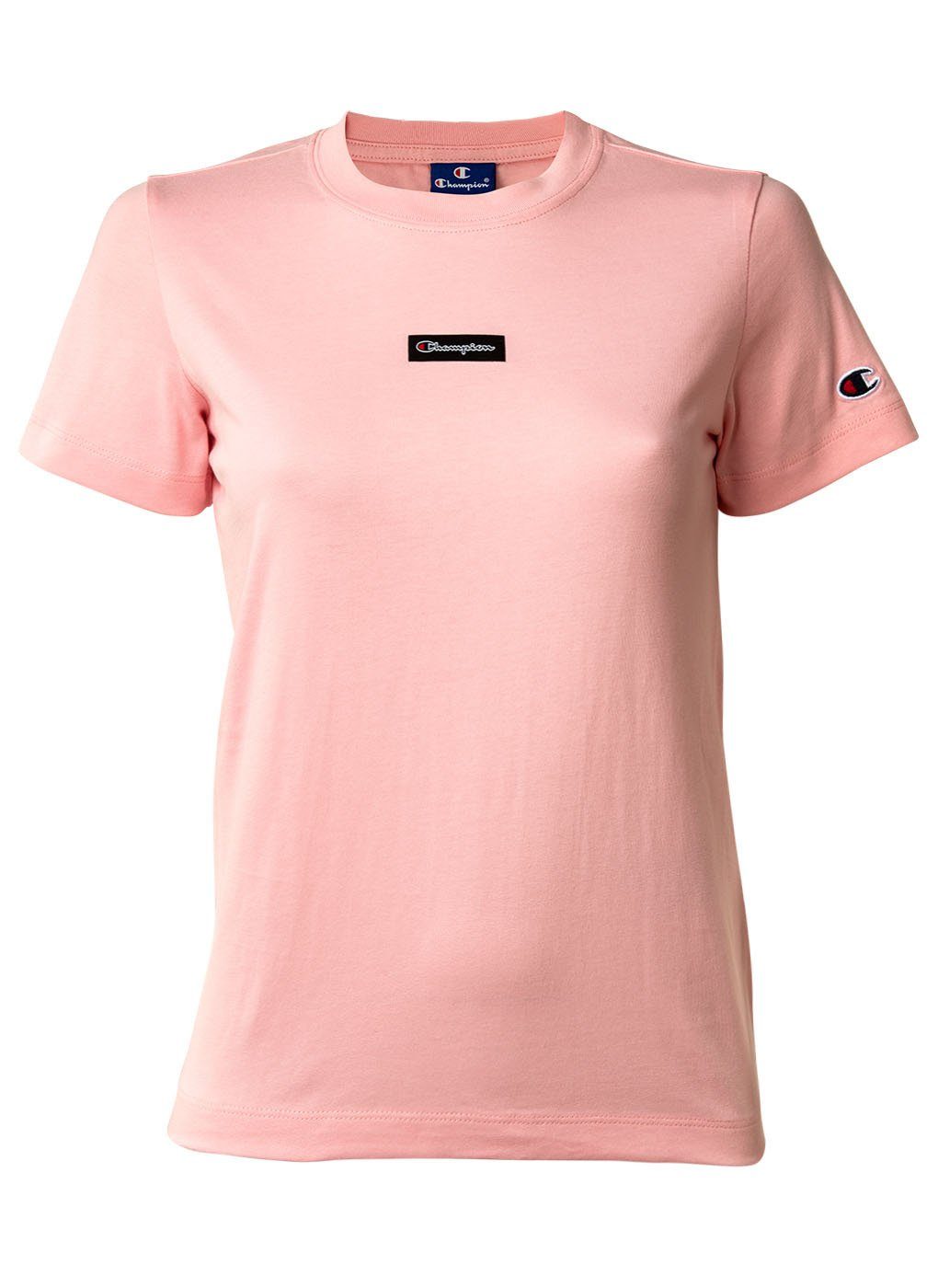 Champion T-Shirt »Damen T-Shirt - Crewneck, Uni, Logo-Patch,« online kaufen  | OTTO