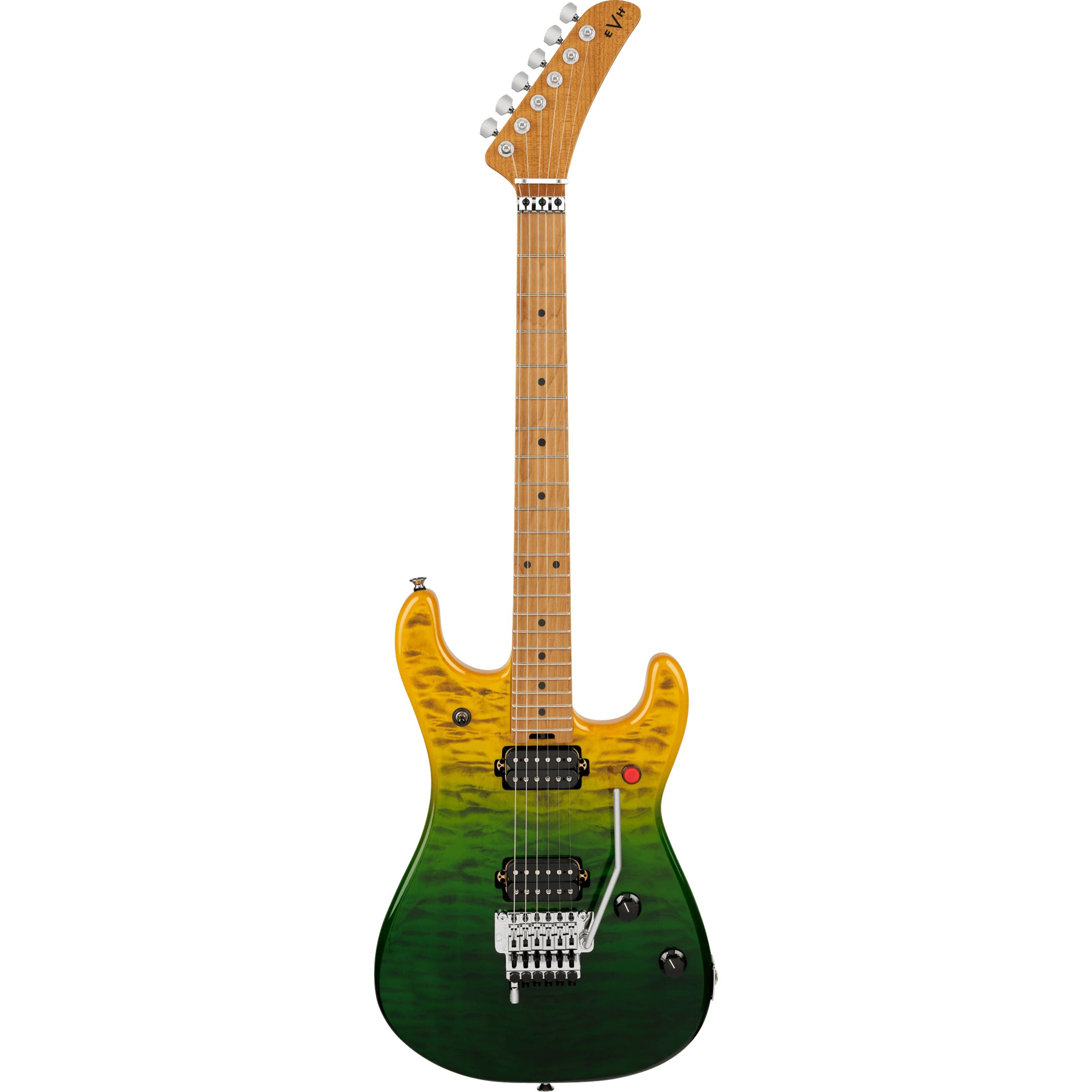 EVH E-Gitarre, E-Gitarren, Andere Modelle, 5150 Deluxe QM BM Limeade Zest - E-Gitarre