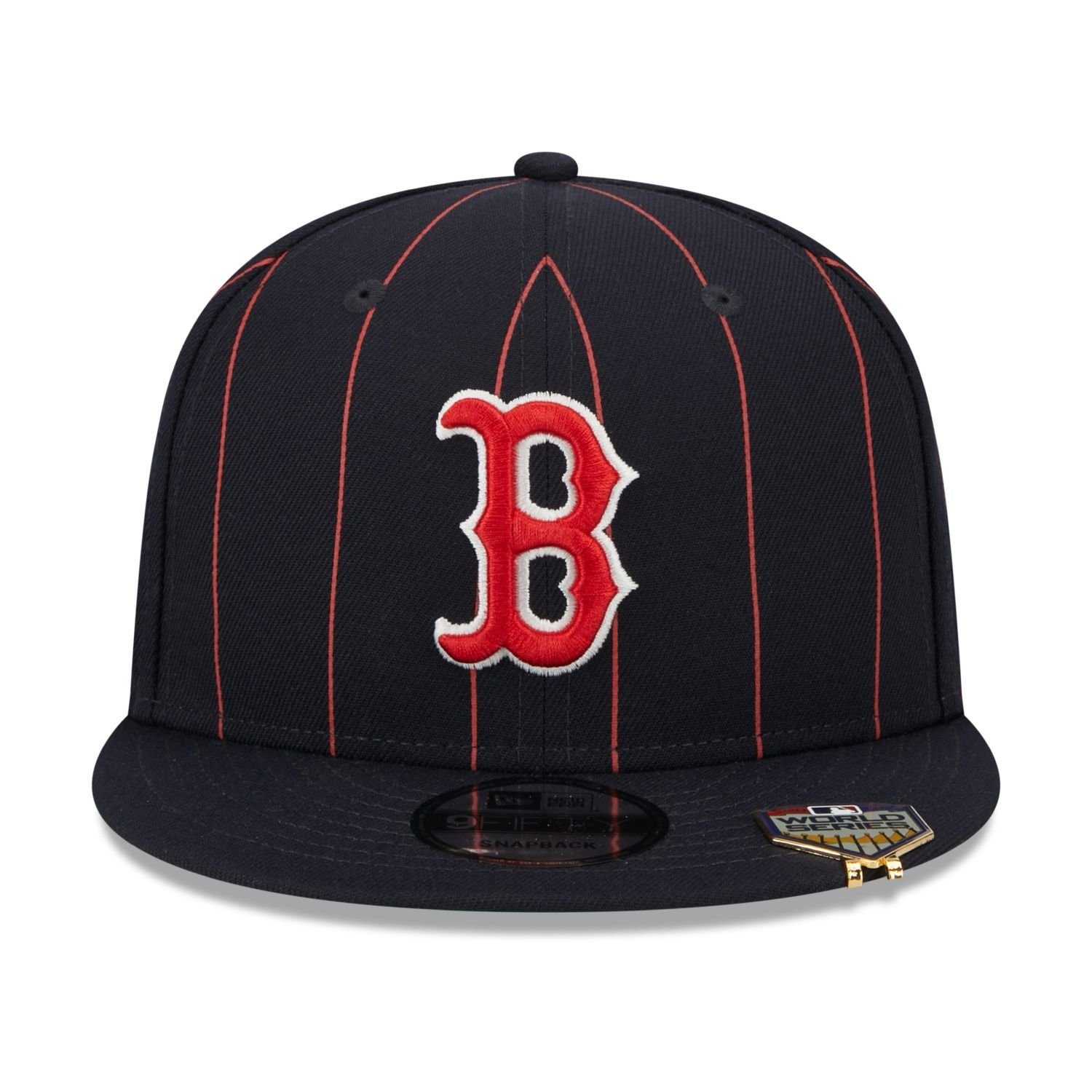 9Fifty Sox Boston PINSTRIPE New Cap Snapback Red Era
