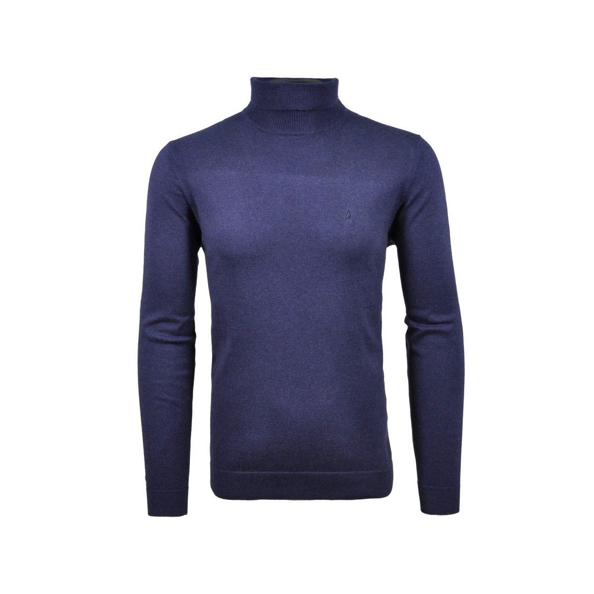 RAGMAN Rollkragenpullover marineblau regular (1-tlg)