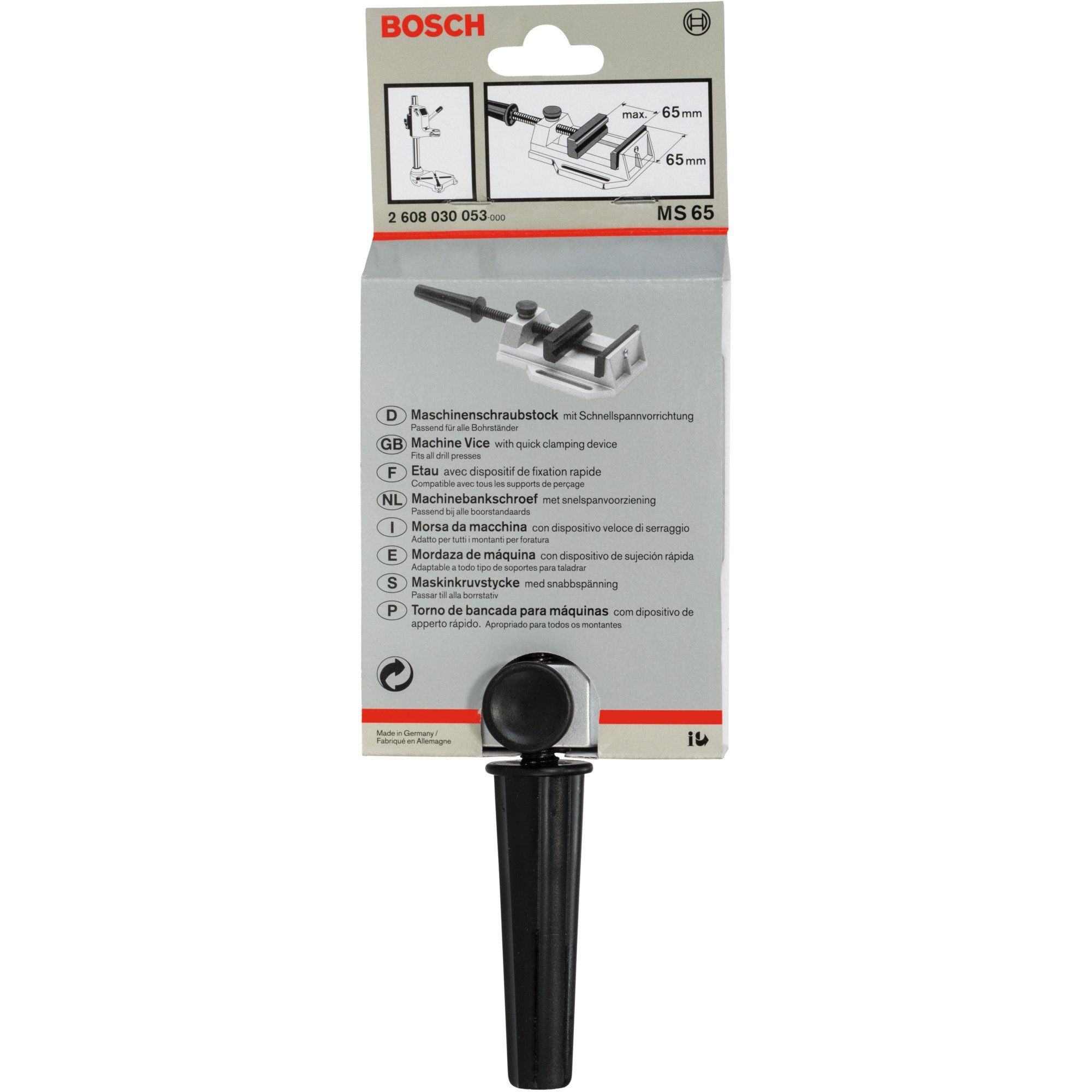 Bosch Professional Schraubzwinge Bosch Professional Maschinenschraubstock MS 65